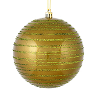 Vickerman Candy Finish Ball Ornament