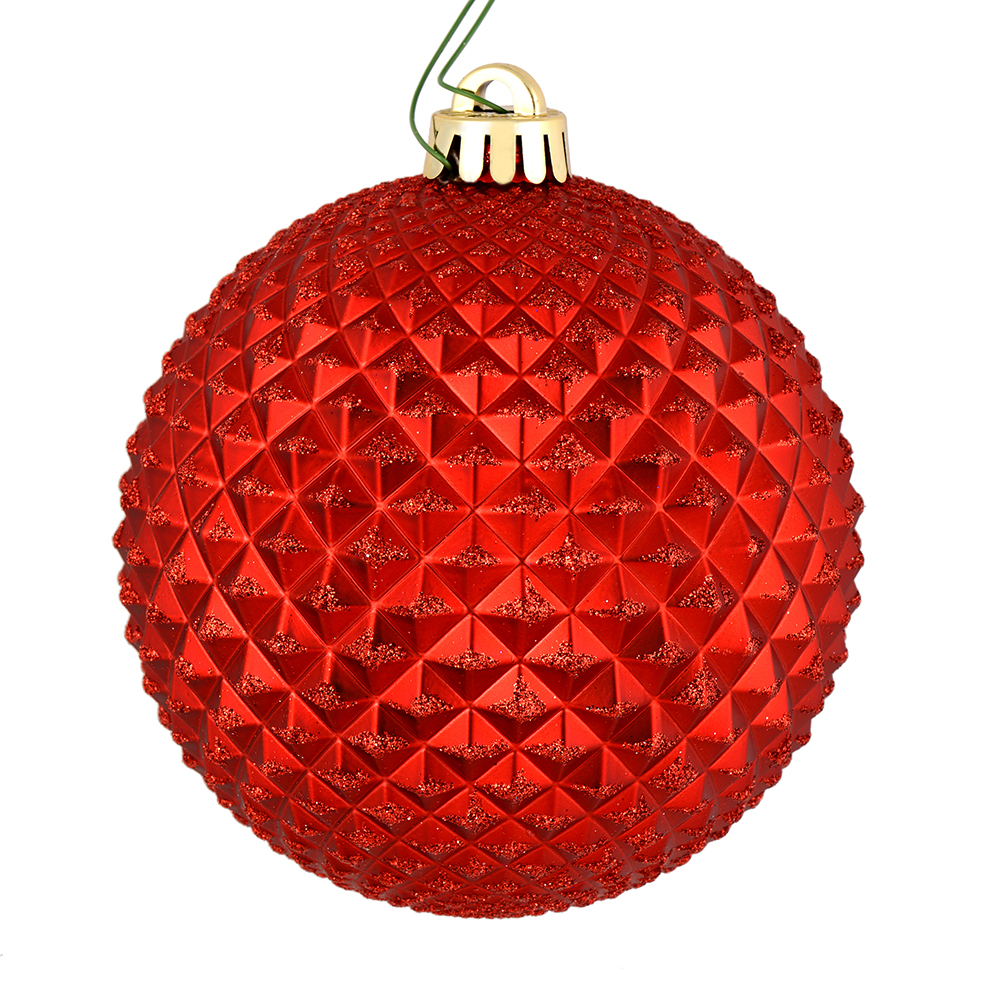 Vickerman Durian Glitter Ball Ornament