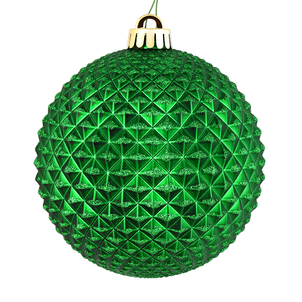 Vickerman Durian Glitter Ball Ornament