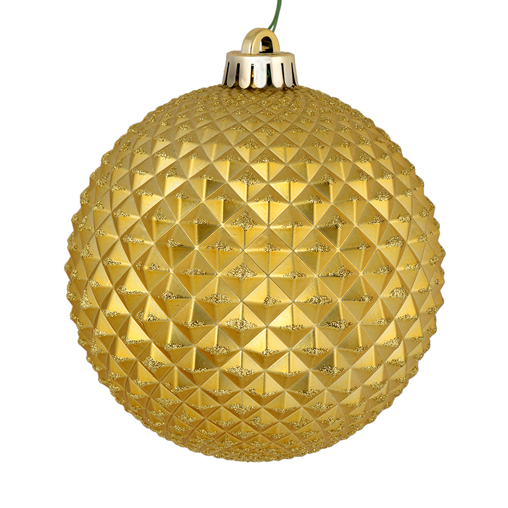 Vickerman Durian Glitter Ball Ornament