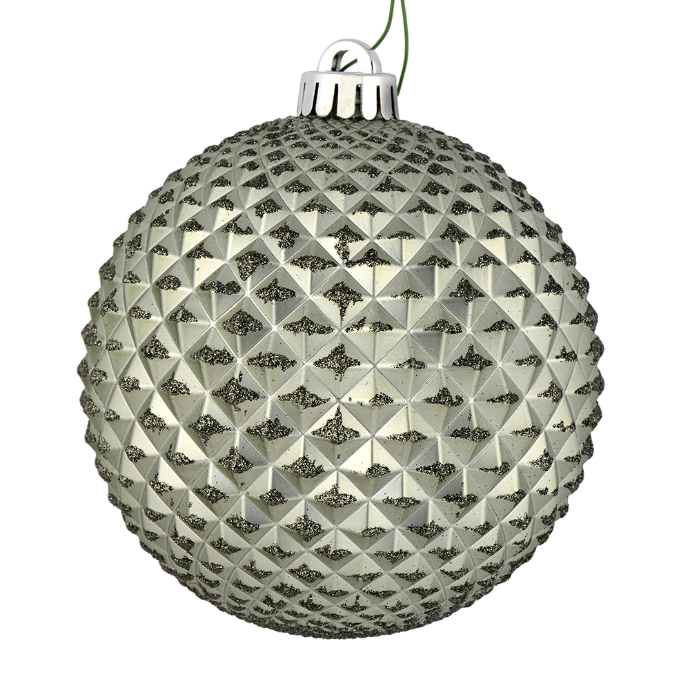 Vickerman Durian Glitter Ball Ornament