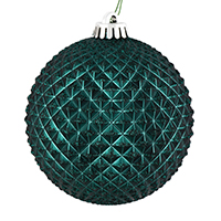 2.75" Sea Blue Durian Glitter Ball 12/Bg