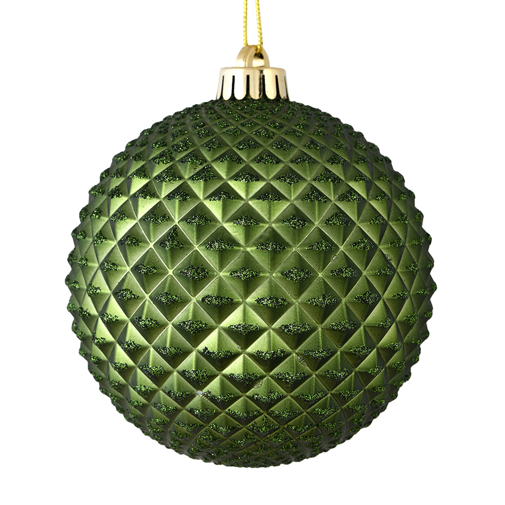 Vickerman Durian Glitter Ball Ornament