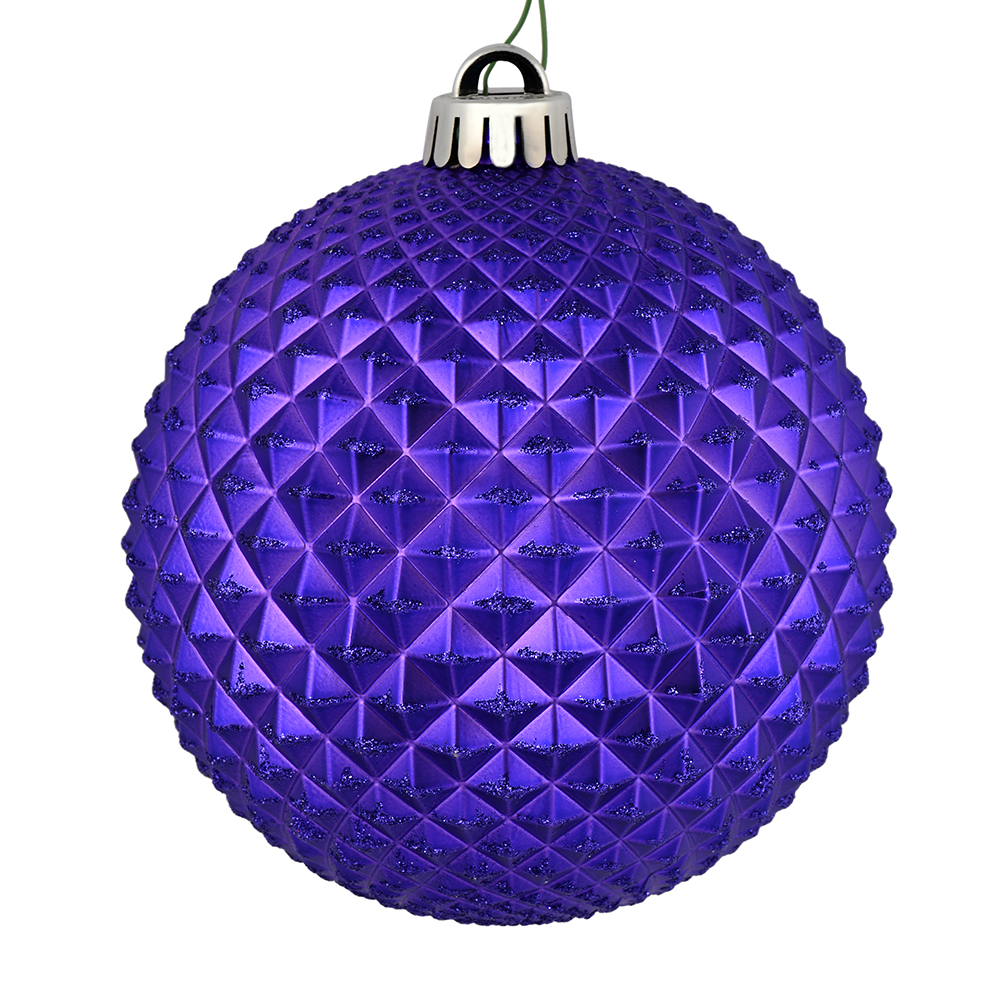 Vickerman Durian Glitter Ball Ornament