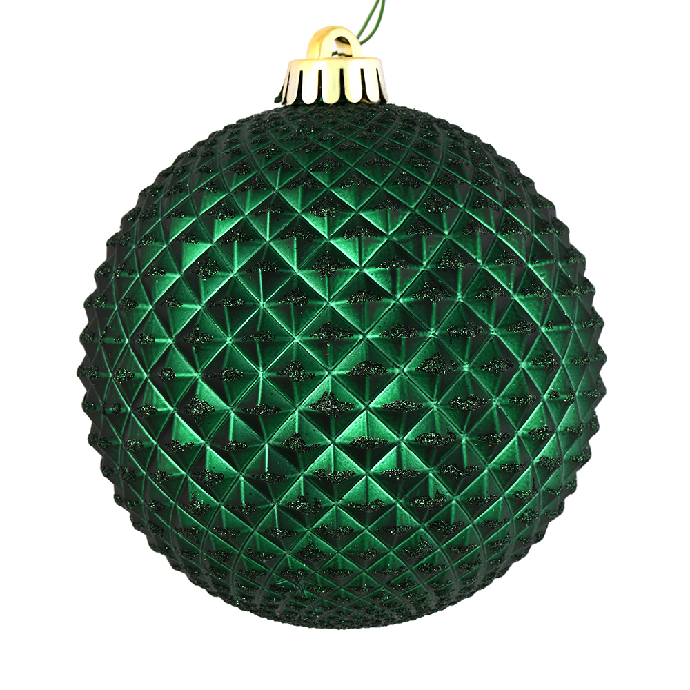Vickerman Durian Glitter Ball Ornament