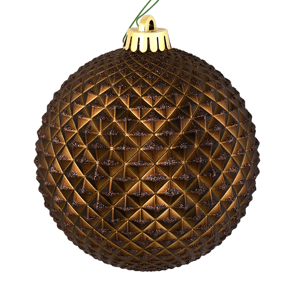 Vickerman Durian Glitter Ball Ornament