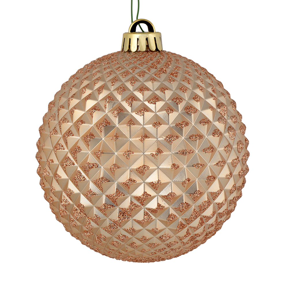 Vickerman Durian Glitter Ball Ornament