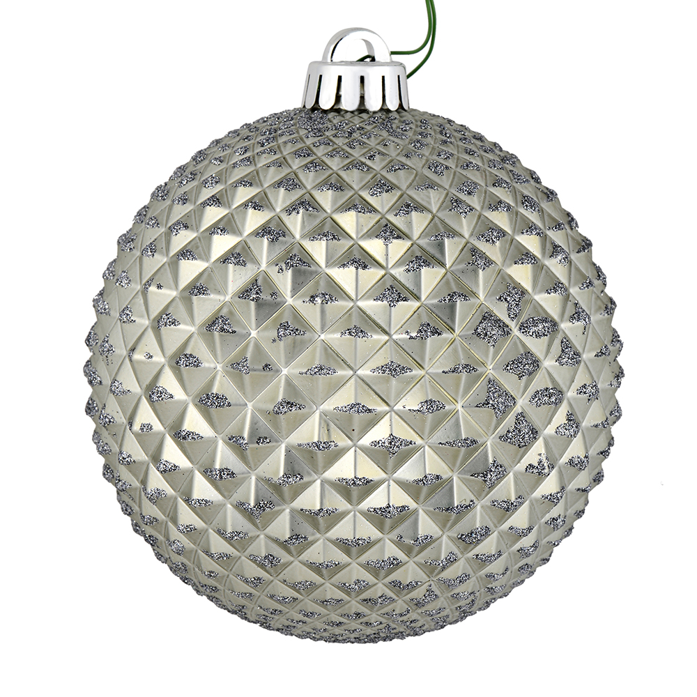 Vickerman Durian Glitter Ball Ornament