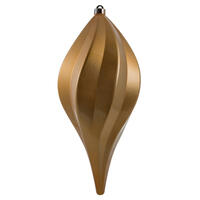 16" CopperGold Candy Swirl Drop Drill UV