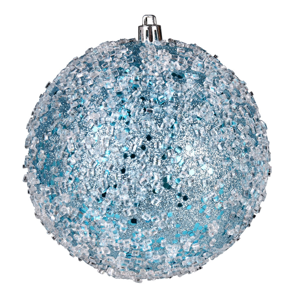 Vickerman Glitter Hail Ball Ornament