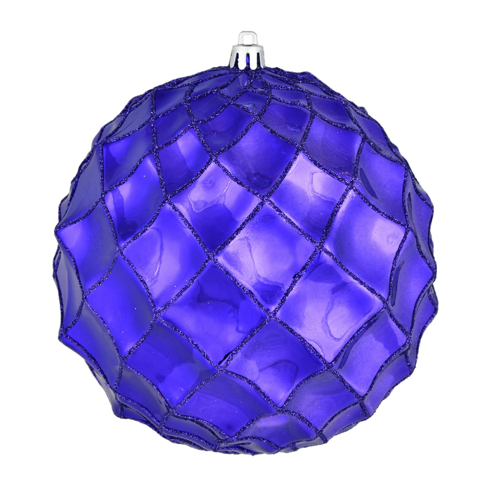 Vickerman Shiny Form Ball Ornament
