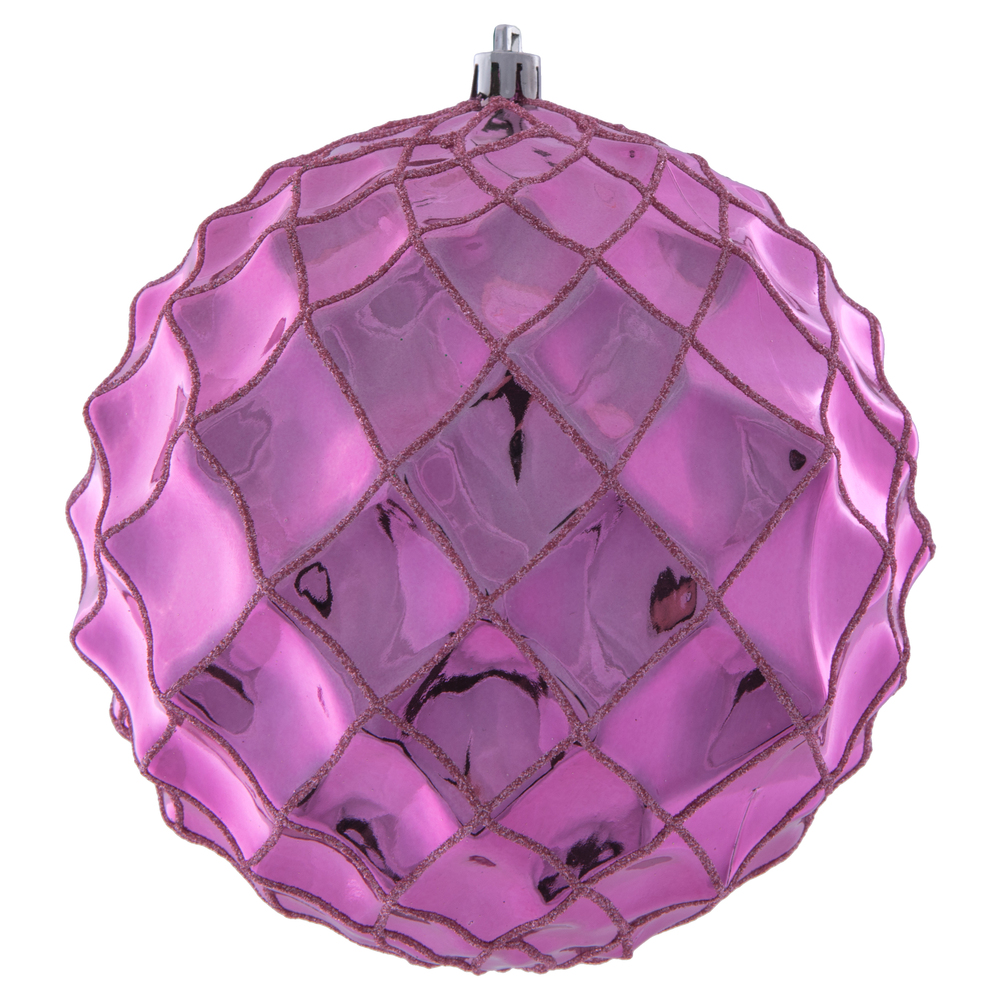 Vickerman Shiny Form Ball Ornament
