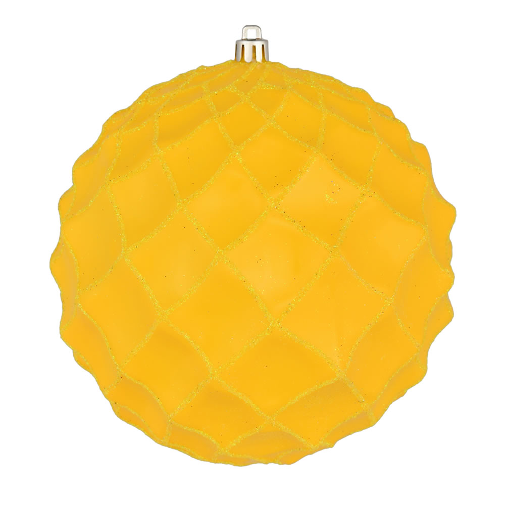 Vickerman Shiny Form Ball Ornament