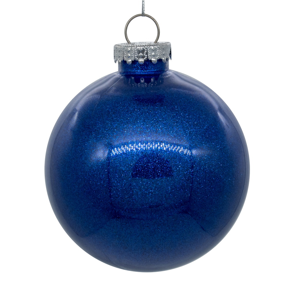 Vickerman Clear Ornament with Glitter Interior