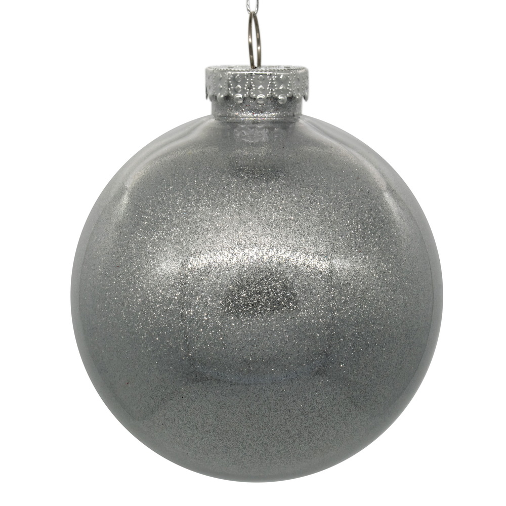 Vickerman Clear Ornament with Glitter Interior