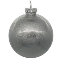 Vickerman Clear Ornament with Glitter Interior