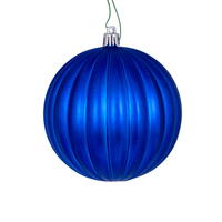 Vickerman Lined Ball Ornament