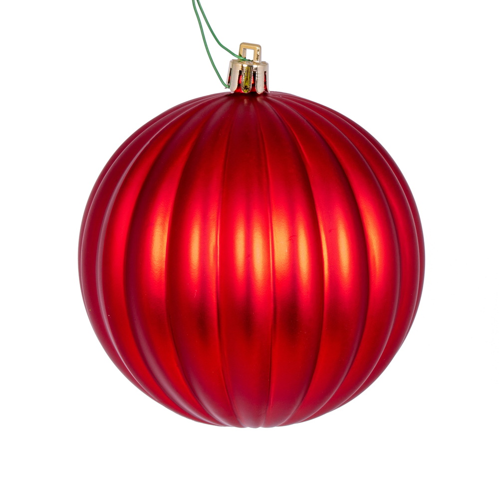 Vickerman Lined Ball Ornament