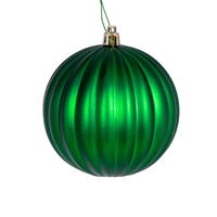 Vickerman Lined Ball Ornament