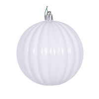 Vickerman Lined Ball Ornament