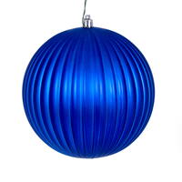 Vickerman Lined Ball Ornament