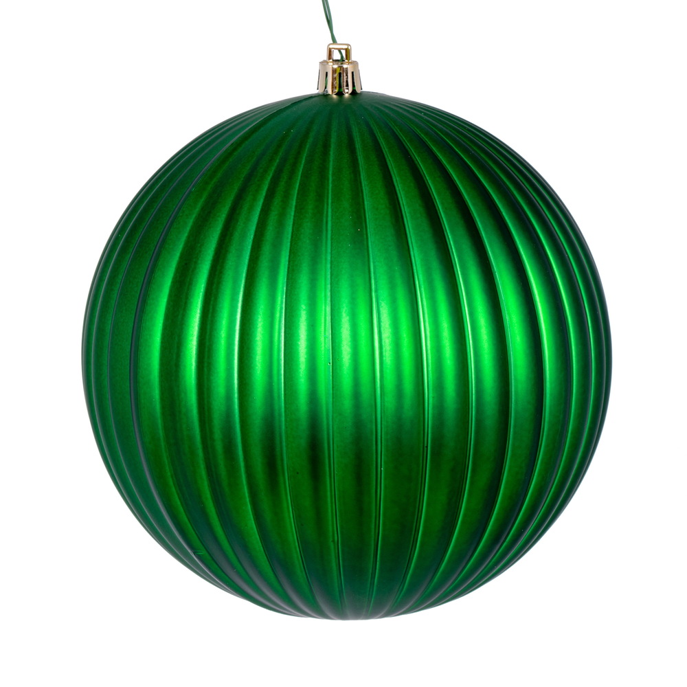 Vickerman Lined Ball Ornament