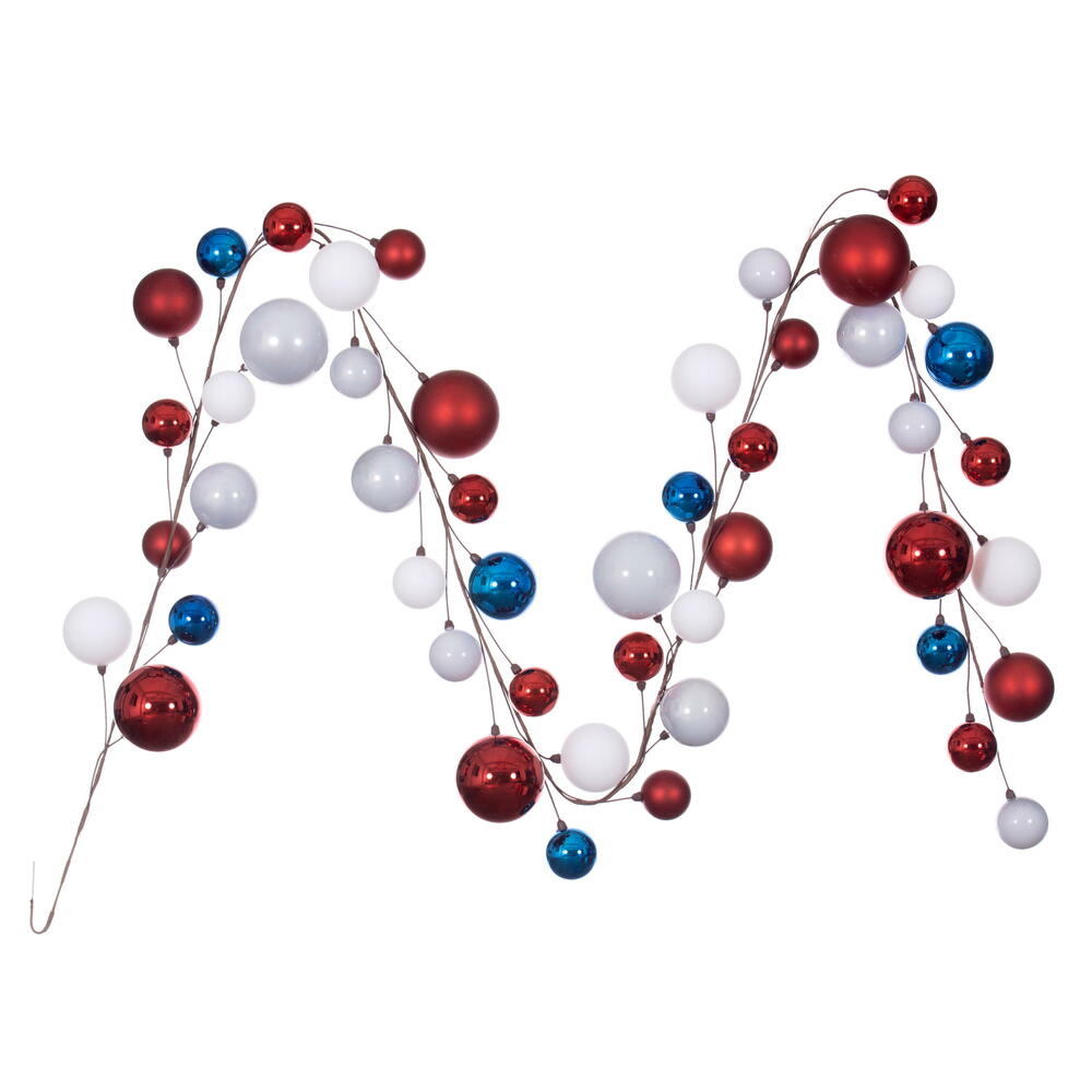 Vickerman 10' Branch Ball Ornament Garland