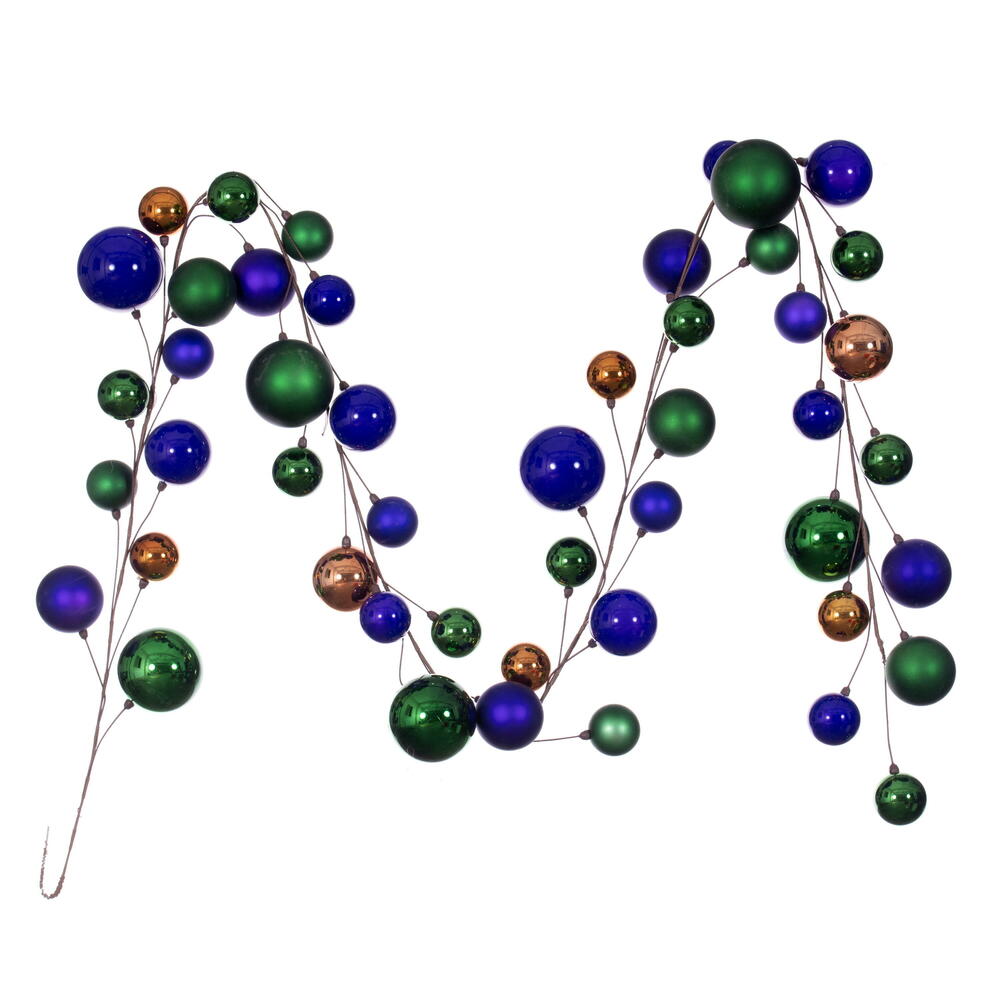 Vickerman 10' Branch Ball Ornament Garland
