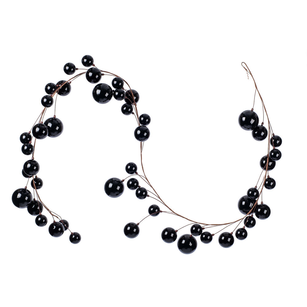 Vickerman Branch Ball Pearl Wire Garland