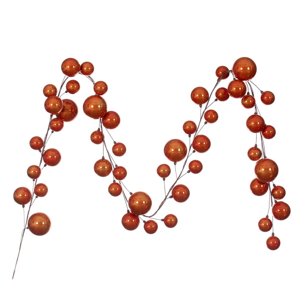 Vickerman Branch Ball Pearl Wire Garland
