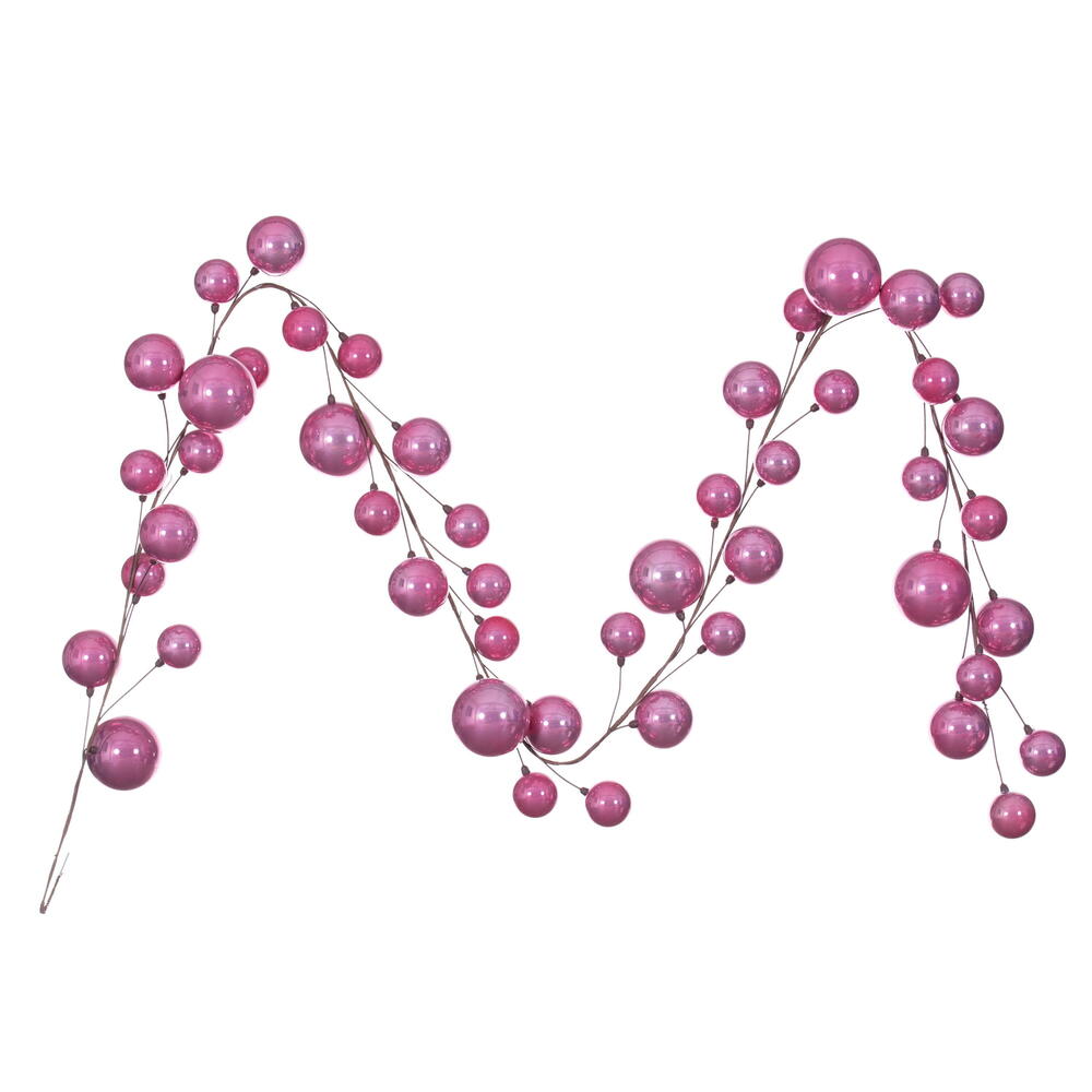 Vickerman Branch Ball Pearl Wire Garland