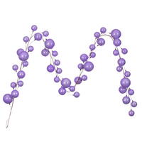 Vickerman Branch Ball Pearl Wire Garland
