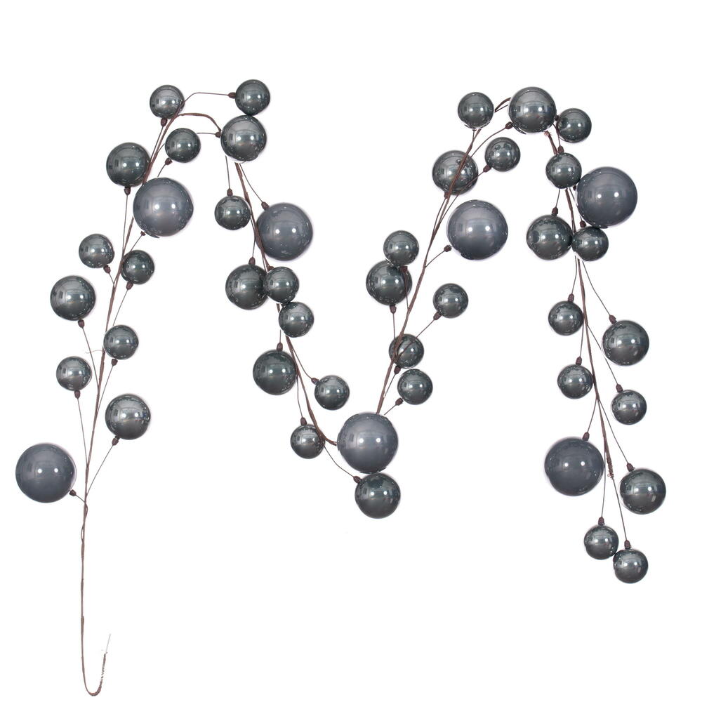 Vickerman Branch Ball Pearl Wire Garland