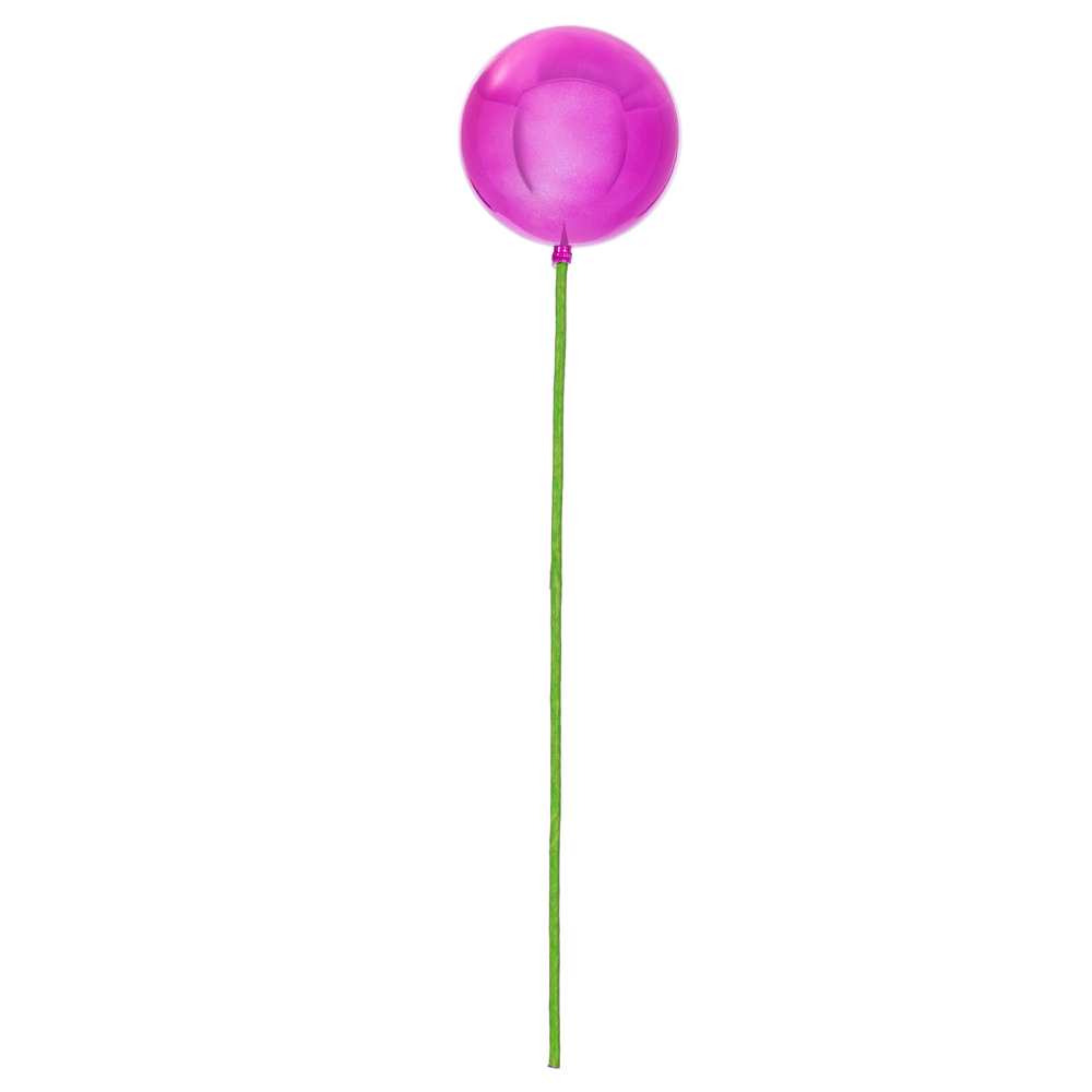 Vickerman 4" x 18" Pearl Ball Ornament Stick, 6 per bag.