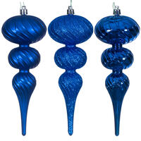 Vickerman Swirl Finial Ornament