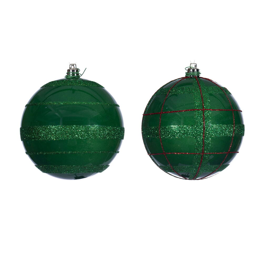 Vickerman Ball Ornament with Glitter