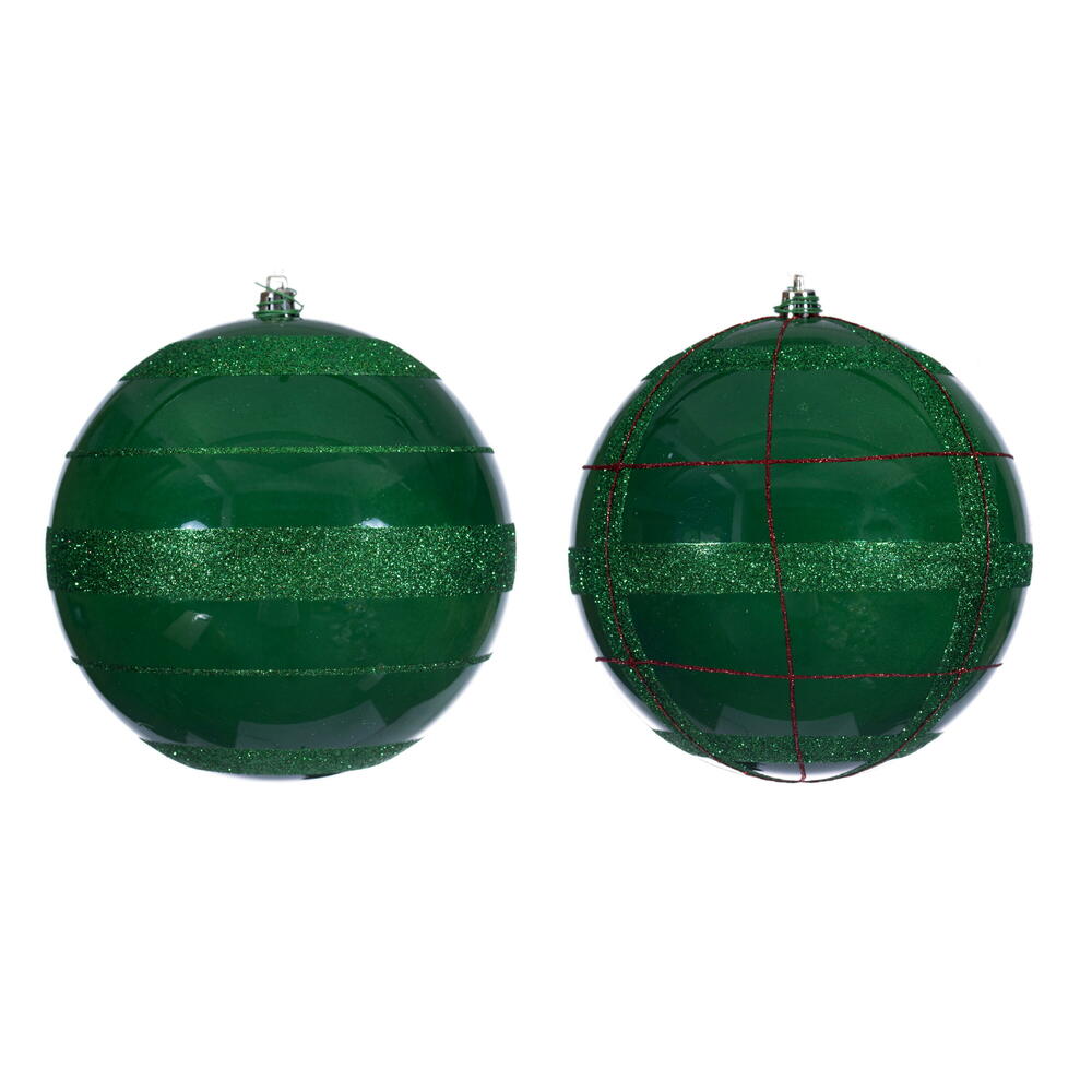 Vickerman Ball Ornament with Glitter