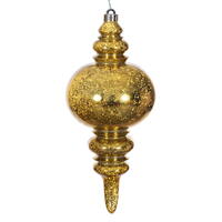 13" Gold Mercury Finial