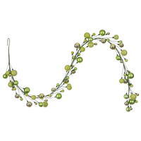 6' Celadon Mat Shny Prl Ball Garlnd 1-2"