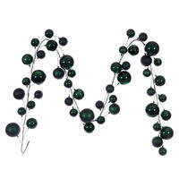 10' Midnight Green Mt Sh Prl Garlnd 2-4"