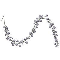 6' Shiny Ball Branch Garland 1-2"