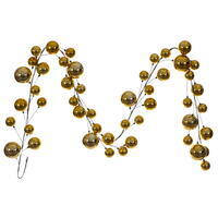 10' Shiny Ball Branch Garland