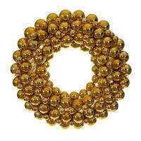 28" Shiny Ball Wreath UV