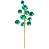 Vickerman 30" Matte Shiny Ball Ornament Spray 2-3"