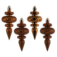 4" Copper Finial 4 Finish 8/Bx