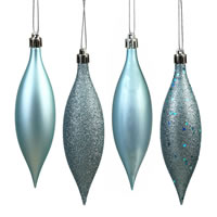 5.5" Baby Blue Drop 4 Finish Asst 8/Bx