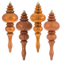 7" Copper Finial 4 Finish 8/Bx