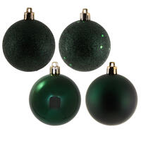 Vickerman Midnight Green Ball Ornament