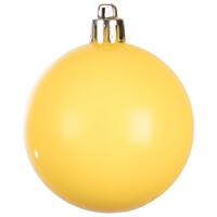 Vickerman Yellow Ball Ornament