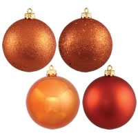 3" Burnish Orange 4 Finish 16/Box